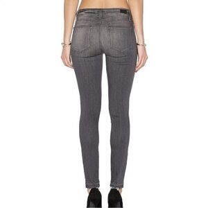 PAIGE Leggy Ultra Skinny Jeans Mid Rise Fall Grunge‎ Size 27 long
